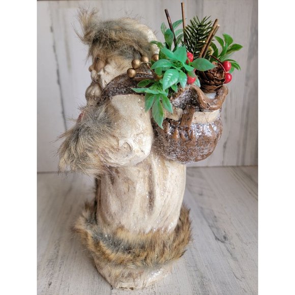 One hundred 80 rustic Santa Claus cranberry star figure xmas - Picture 5 of 11